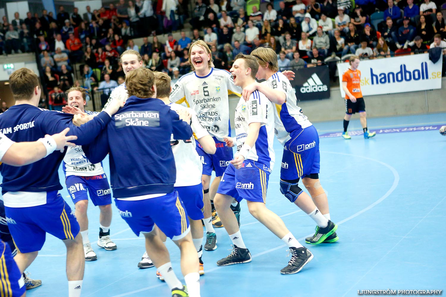 Ungdoms-SM Steg 5 Herrjuniorer SM-FINAL Ystads IF HF-IFK Kristianstad ,herr,Idrottshuset,Jönköping,Sverige,USM Steg 5 2015,Ungdoms-SM,2015,113191