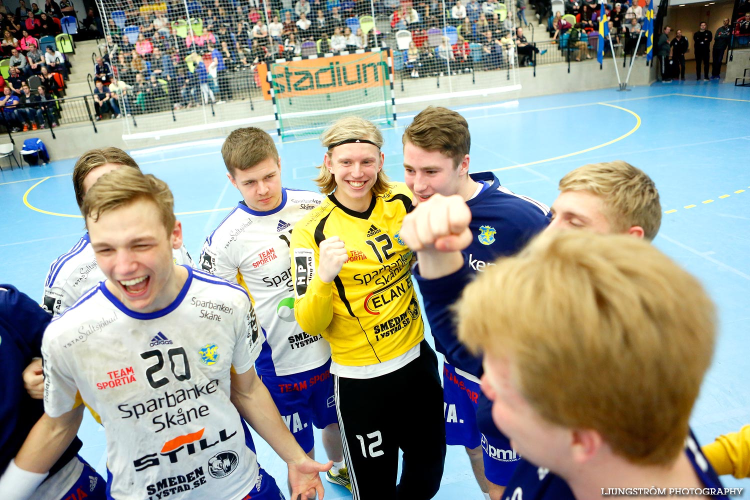 Ungdoms-SM Steg 5 Herrjuniorer SM-FINAL Ystads IF HF-IFK Kristianstad ,herr,Idrottshuset,Jönköping,Sverige,USM Steg 5 2015,Ungdoms-SM,2015,113212