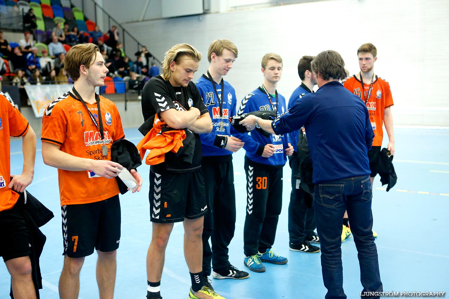 Ungdoms-SM Steg 5 Herrjuniorer SM-FINAL Ystads IF HF-IFK Kristianstad ,herr,Idrottshuset,Jönköping,Sverige,USM Steg 5 2015,Ungdoms-SM,2015,113226
