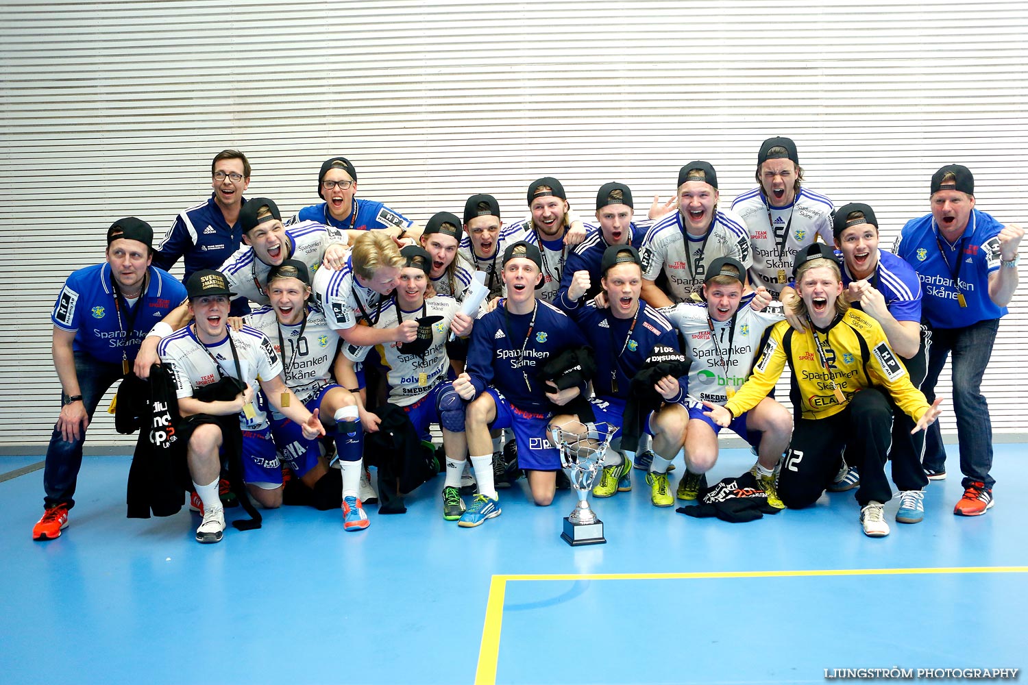 Ungdoms-SM Steg 5 Herrjuniorer SM-FINAL Ystads IF HF-IFK Kristianstad ,herr,Idrottshuset,Jönköping,Sverige,USM Steg 5 2015,Ungdoms-SM,2015,113266