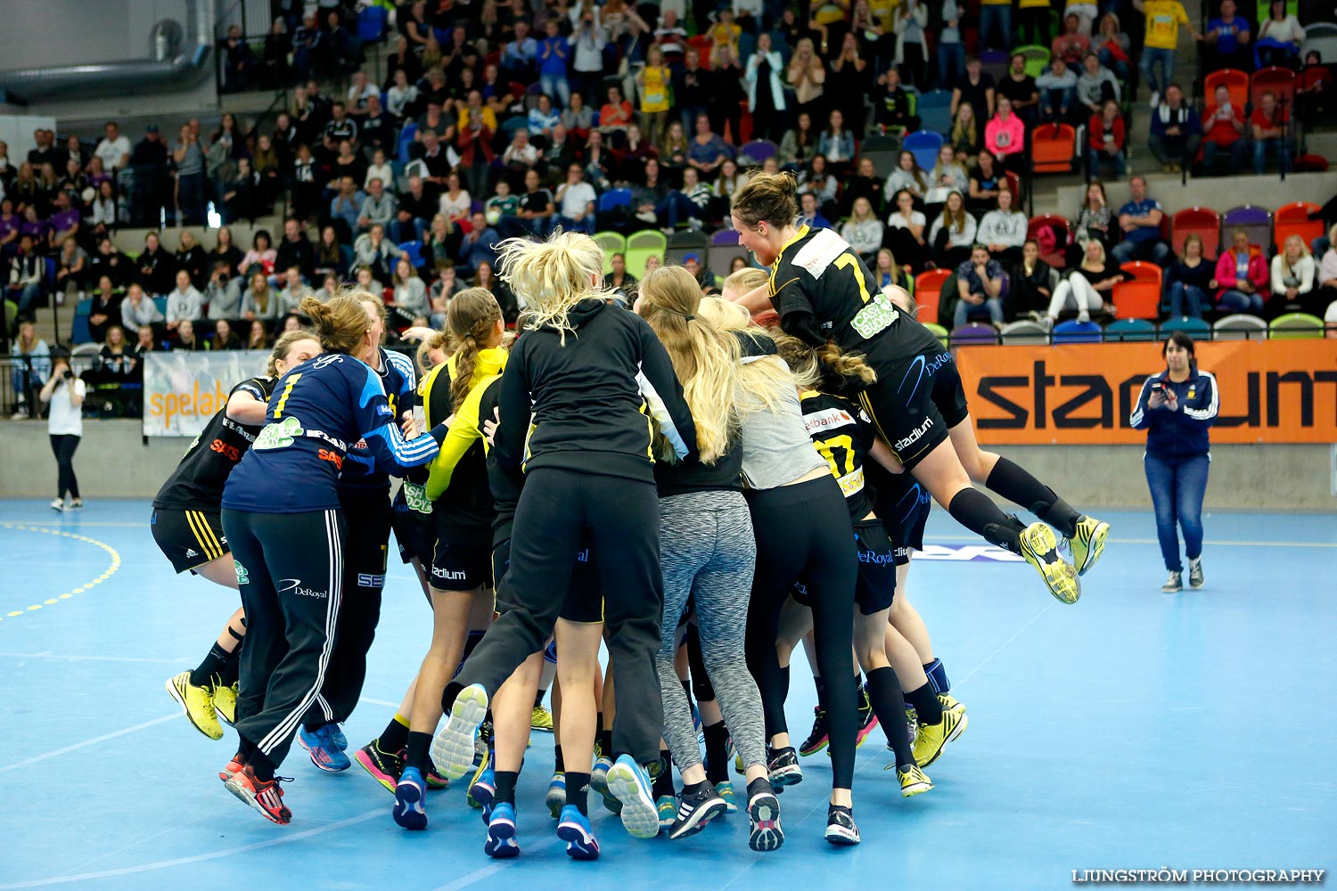 Ungdoms-SM Steg 5 Damjuniorer SM-FINAL IK Sävehof-Lugi HF,dam,Idrottshuset,Jönköping,Sverige,USM Steg 5 2015,Ungdoms-SM,2015,113402