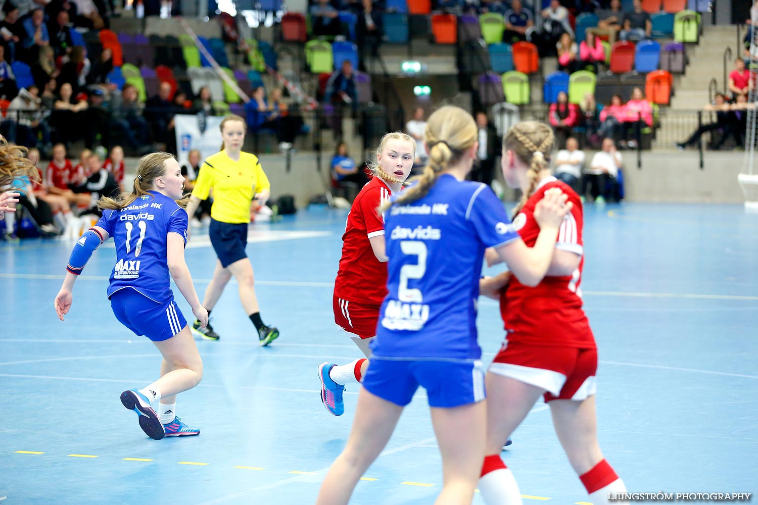 Ungdoms-SM Steg 5 Flickor B SM-FINAL  Sorunda IF-Torslanda HK,dam,Idrottshuset,Jönköping,Sverige,USM Steg 5 2015,Ungdoms-SM,2015,113516