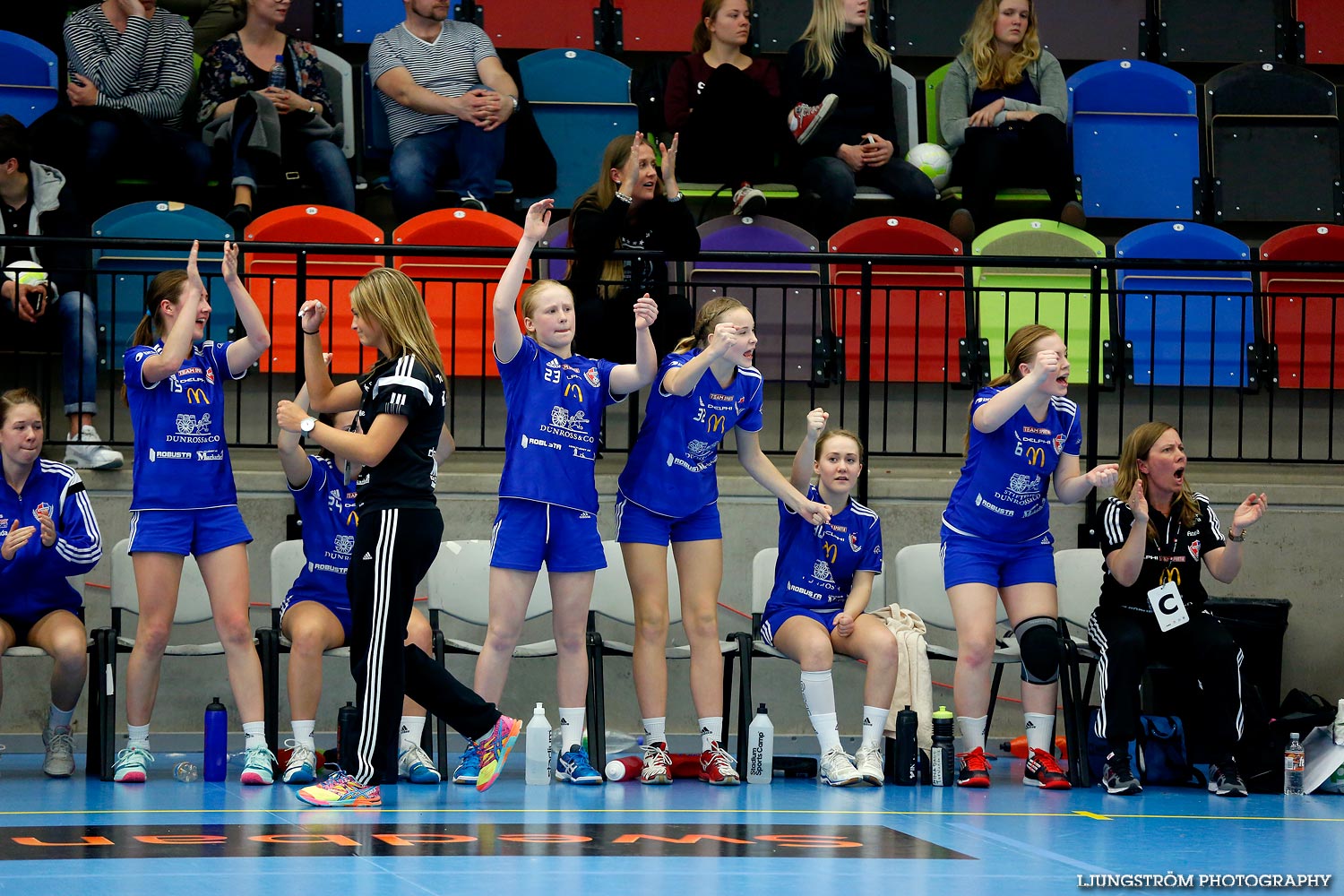 Ungdoms-SM Steg 5 Flickor B SM-FINAL  Sorunda IF-Torslanda HK,dam,Idrottshuset,Jönköping,Sverige,USM Steg 5 2015,Ungdoms-SM,2015,113545