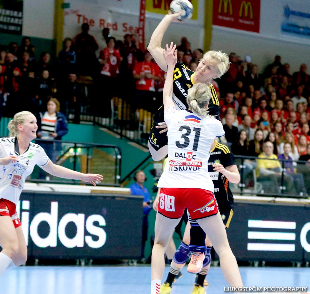 IK Sävehof-Skövde HF 1/2-final 3 34-19,dam,Partillebohallen,Partille,Sverige,Handboll,,2015,116017