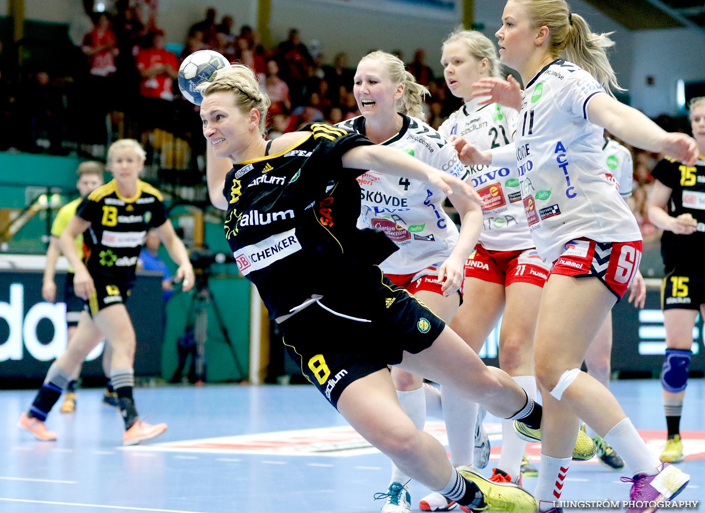 IK Sävehof-Skövde HF 1/2-final 3 34-19,dam,Partillebohallen,Partille,Sverige,Handboll,,2015,116021