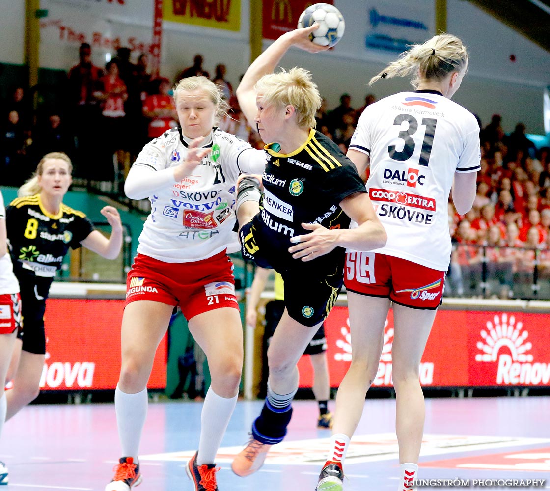 IK Sävehof-Skövde HF 1/2-final 3 34-19,dam,Partillebohallen,Partille,Sverige,Handboll,,2015,116043