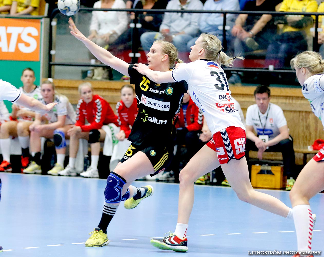 IK Sävehof-Skövde HF 1/2-final 3 34-19,dam,Partillebohallen,Partille,Sverige,Handboll,,2015,116064