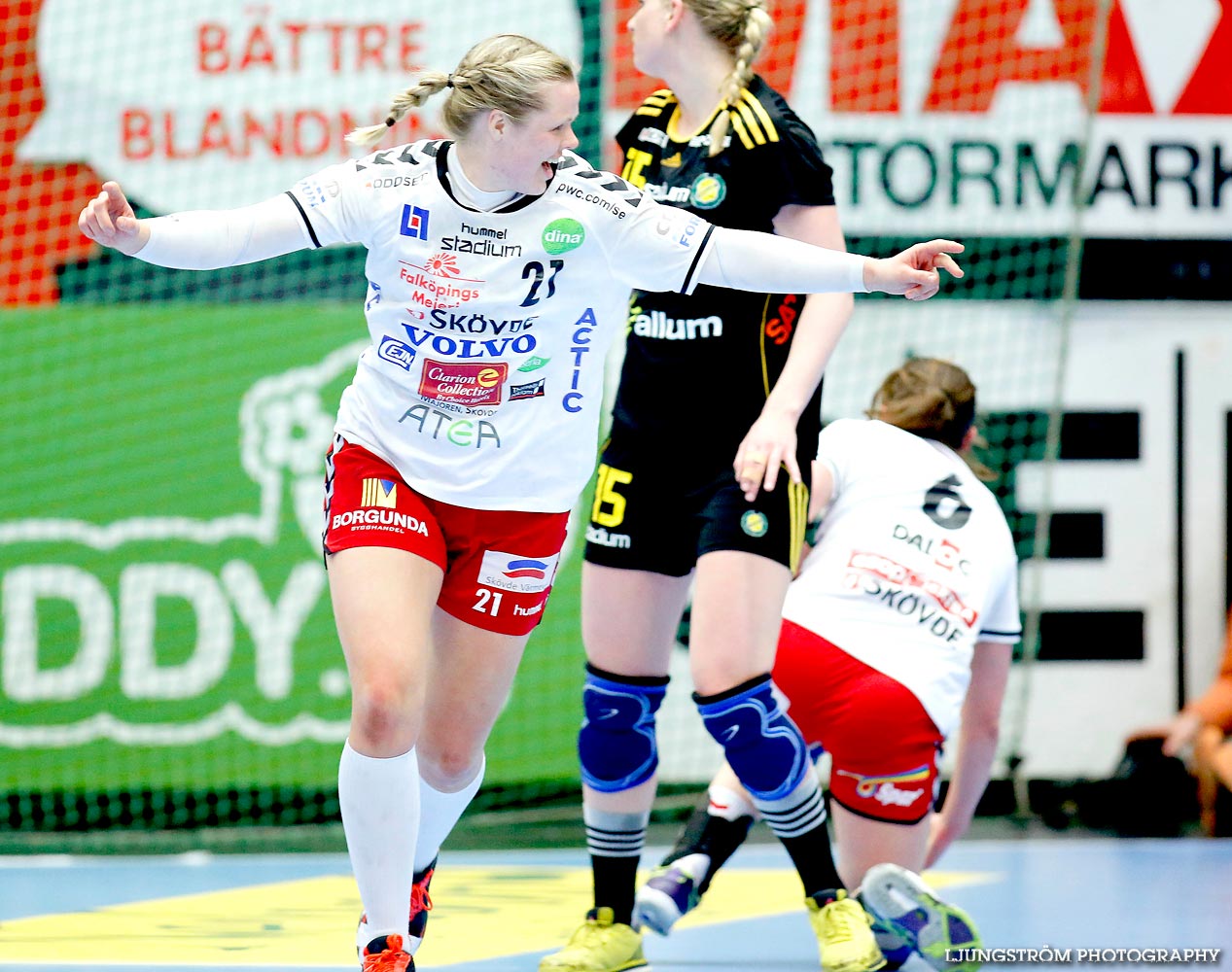 IK Sävehof-Skövde HF 1/2-final 3 34-19,dam,Partillebohallen,Partille,Sverige,Handboll,,2015,116070