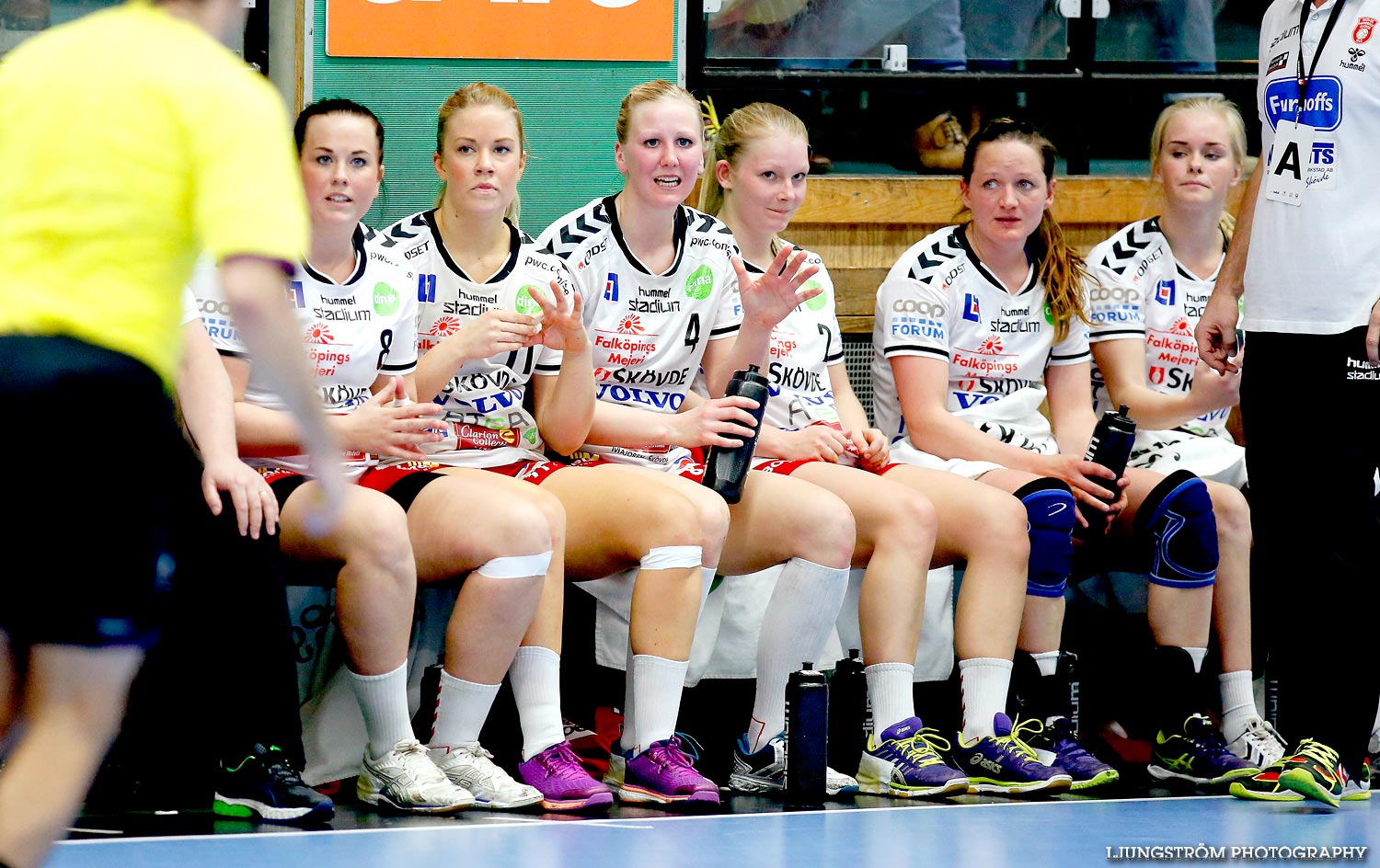 IK Sävehof-Skövde HF 1/2-final 3 34-19,dam,Partillebohallen,Partille,Sverige,Handboll,,2015,116100