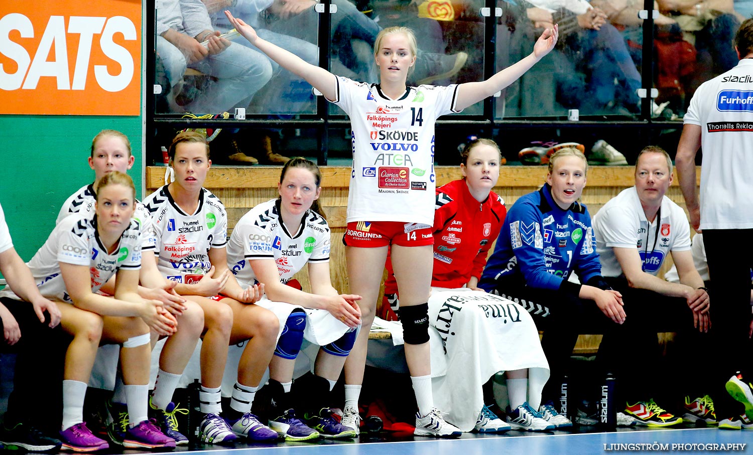 IK Sävehof-Skövde HF 1/2-final 3 34-19,dam,Partillebohallen,Partille,Sverige,Handboll,,2015,116111