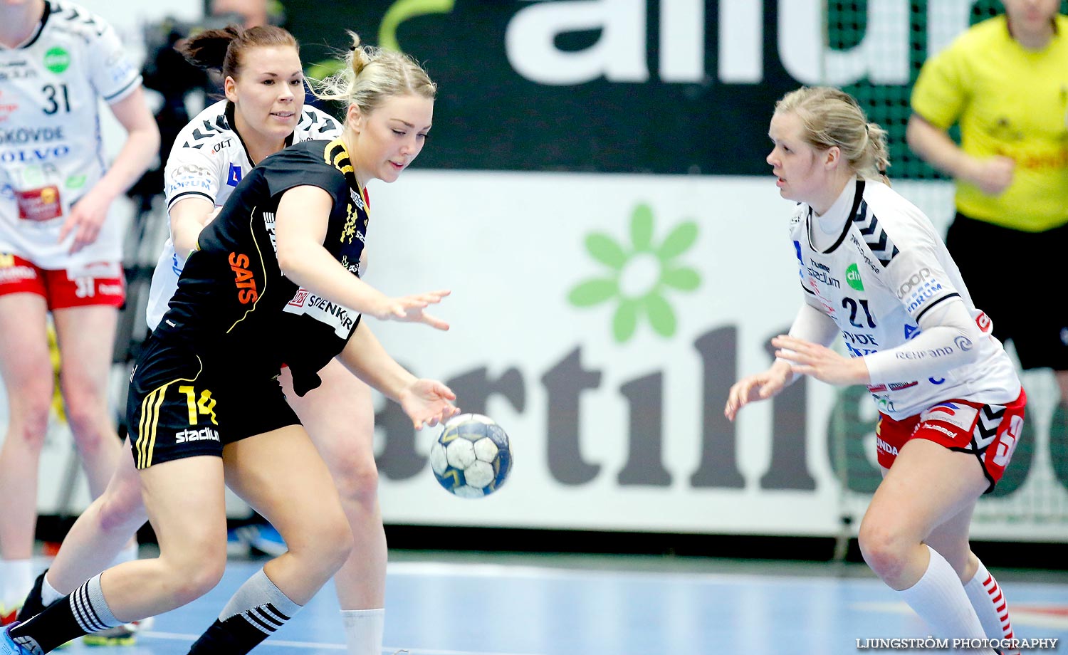 IK Sävehof-Skövde HF 1/2-final 3 34-19,dam,Partillebohallen,Partille,Sverige,Handboll,,2015,116120