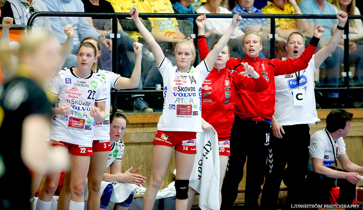 IK Sävehof-Skövde HF 1/2-final 3 34-19,dam,Partillebohallen,Partille,Sverige,Handboll,,2015,116124