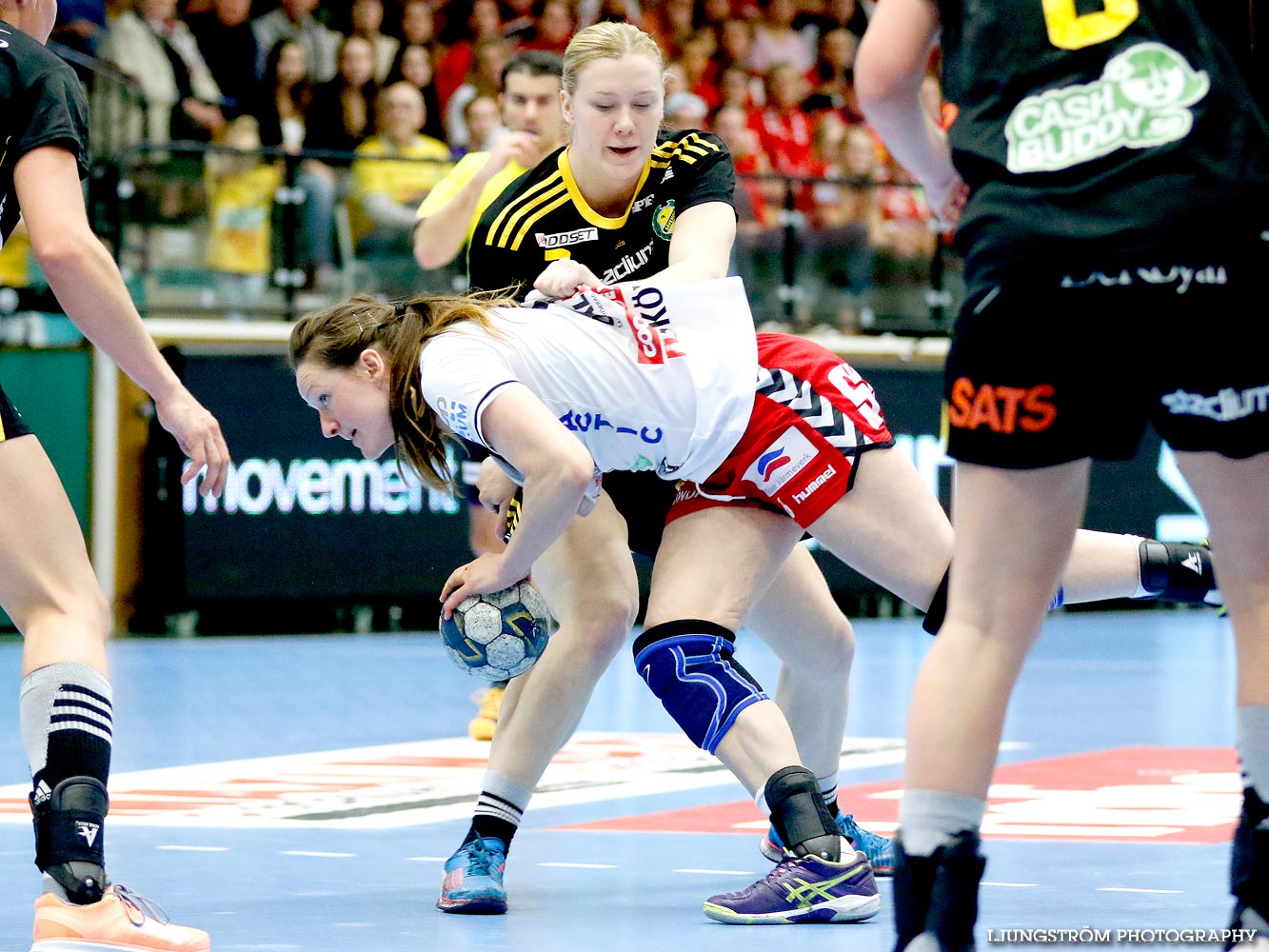 IK Sävehof-Skövde HF 1/2-final 3 34-19,dam,Partillebohallen,Partille,Sverige,Handboll,,2015,116167