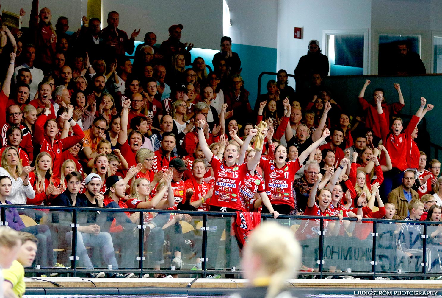 IK Sävehof-Skövde HF 1/2-final 3 34-19,dam,Partillebohallen,Partille,Sverige,Handboll,,2015,116185