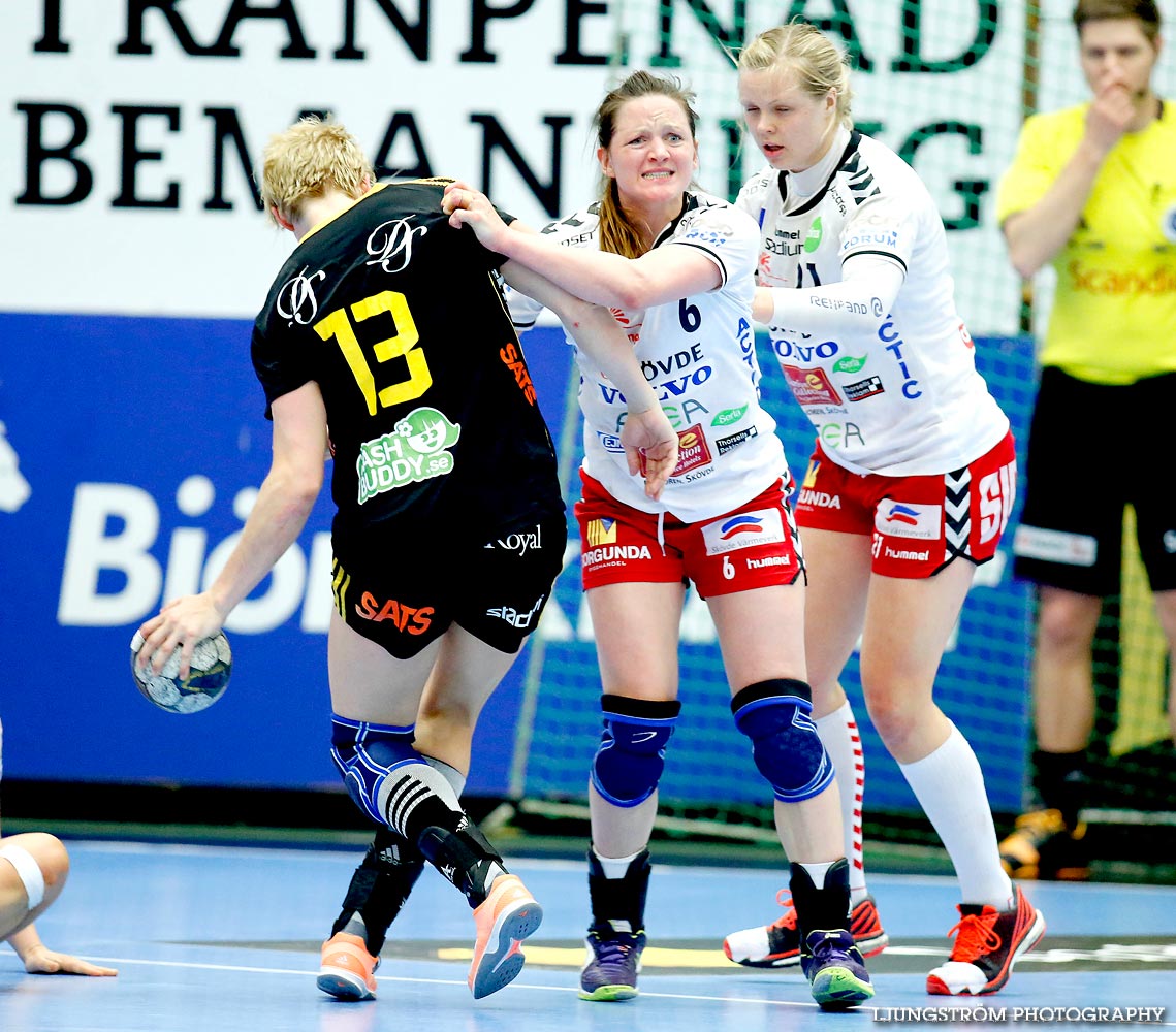 IK Sävehof-Skövde HF 1/2-final 3 34-19,dam,Partillebohallen,Partille,Sverige,Handboll,,2015,116187