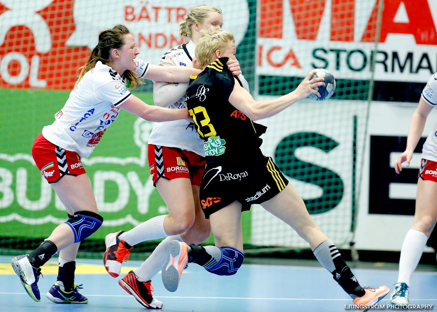 IK Sävehof-Skövde HF 1/2-final 3 34-19,dam,Partillebohallen,Partille,Sverige,Handboll,,2015,116188