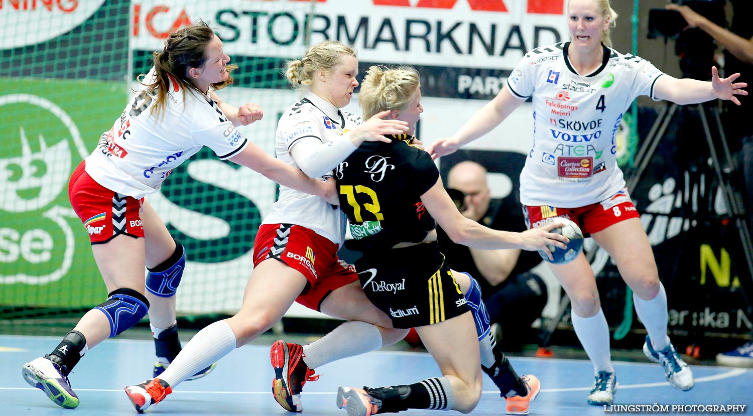 IK Sävehof-Skövde HF 1/2-final 3 34-19,dam,Partillebohallen,Partille,Sverige,Handboll,,2015,116190