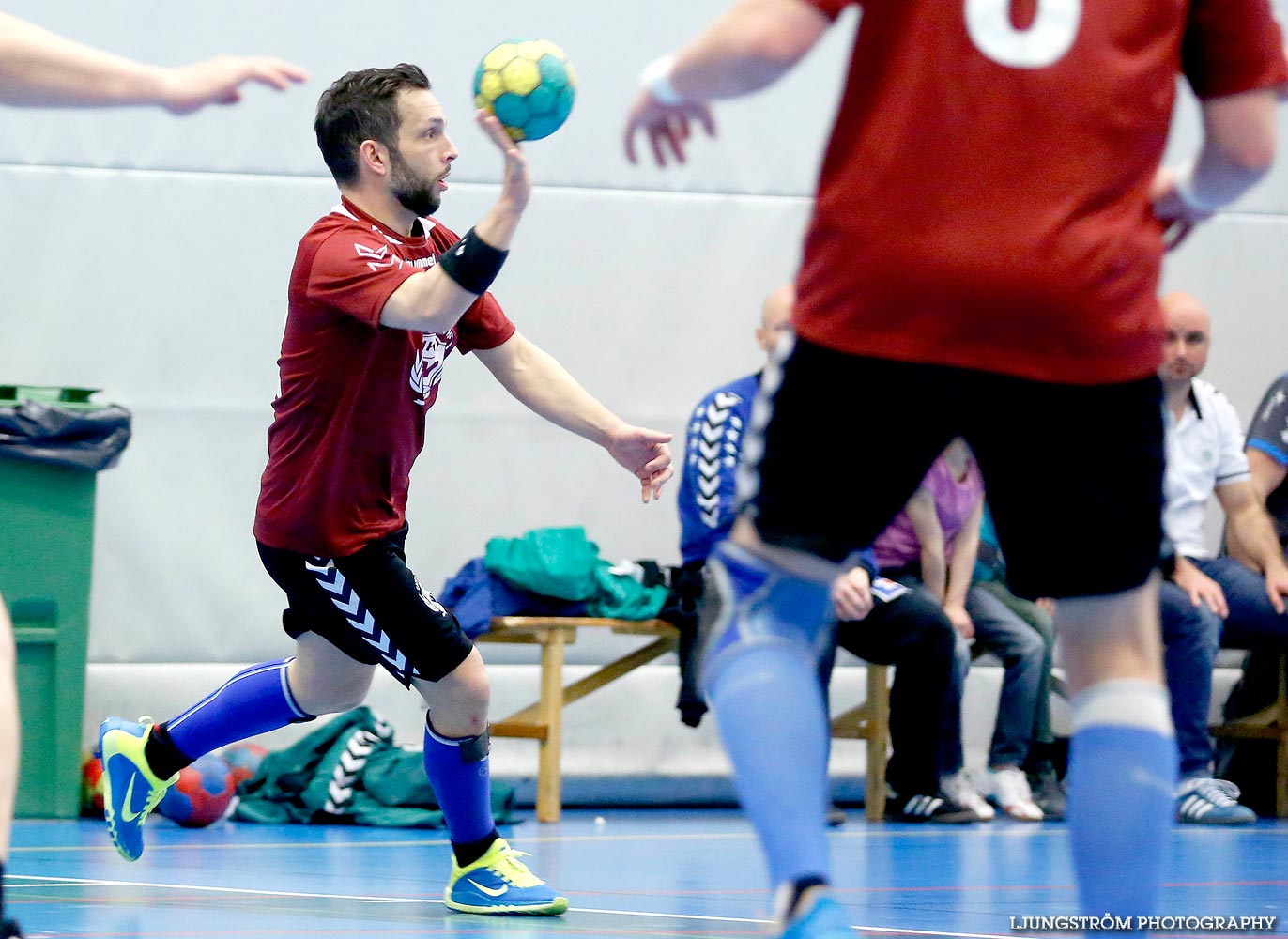 Trim-SM Herrar Café Lillan HF-GF Kroppskultur 15-9,herr,Arena Skövde,Skövde,Sverige,Handboll,,2015,116711