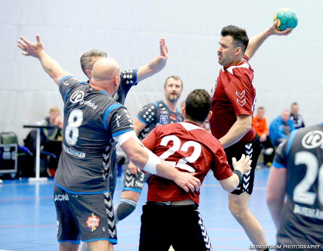 Trim-SM Herrar Café Lillan HF-GF Kroppskultur 15-9,herr,Arena Skövde,Skövde,Sverige,Handboll,,2015,116713