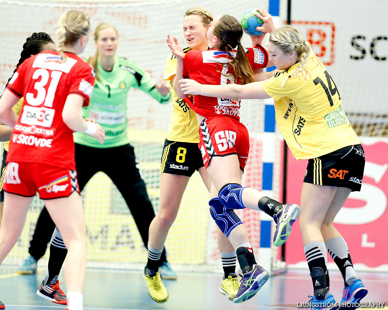 Skövde HF-IK Sävehof 1/2-final 4 24-32,dam,Arena Skövde,Skövde,Sverige,Handboll,,2015,135965