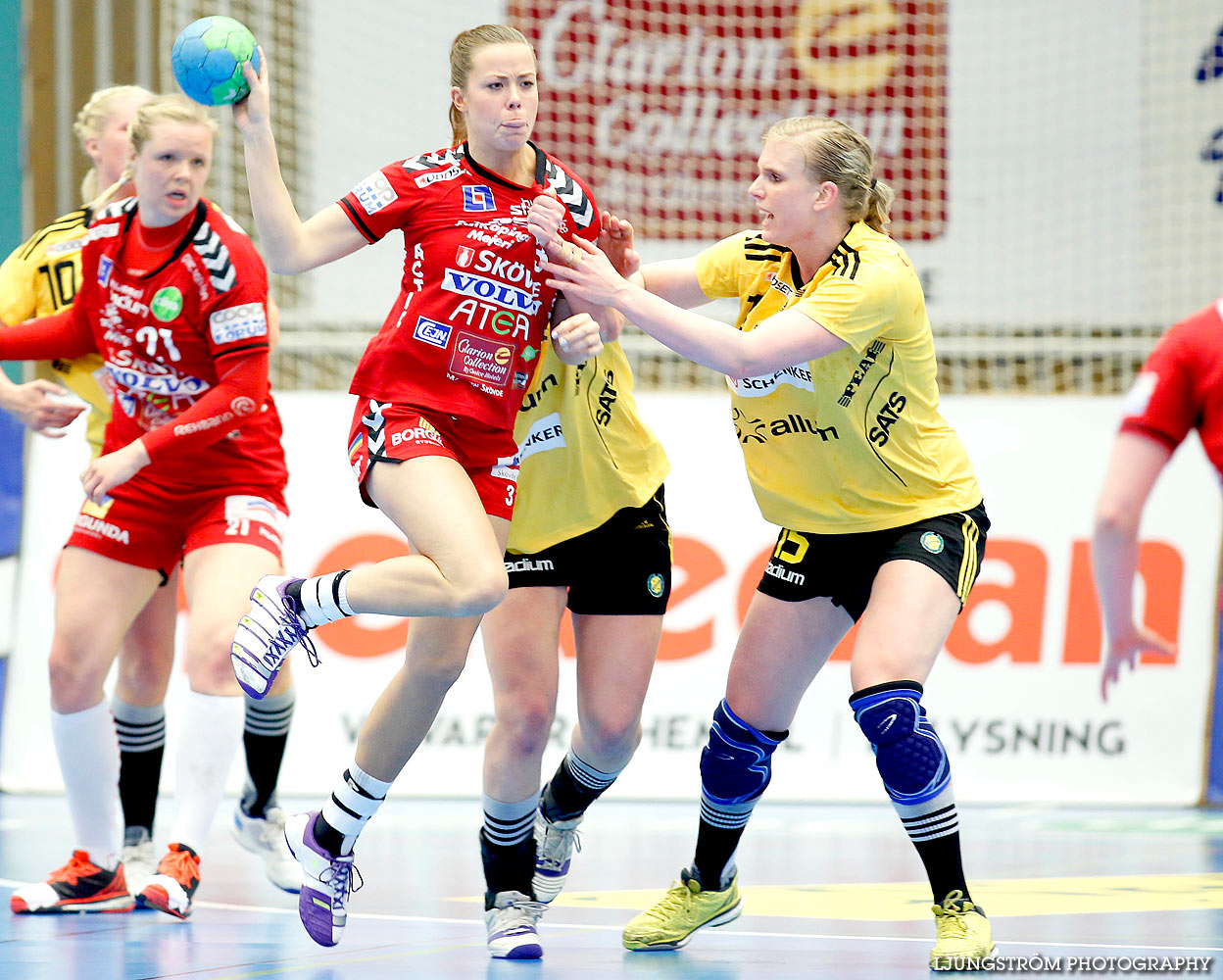 Skövde HF-IK Sävehof 1/2-final 4 24-32,dam,Arena Skövde,Skövde,Sverige,Handboll,,2015,135970