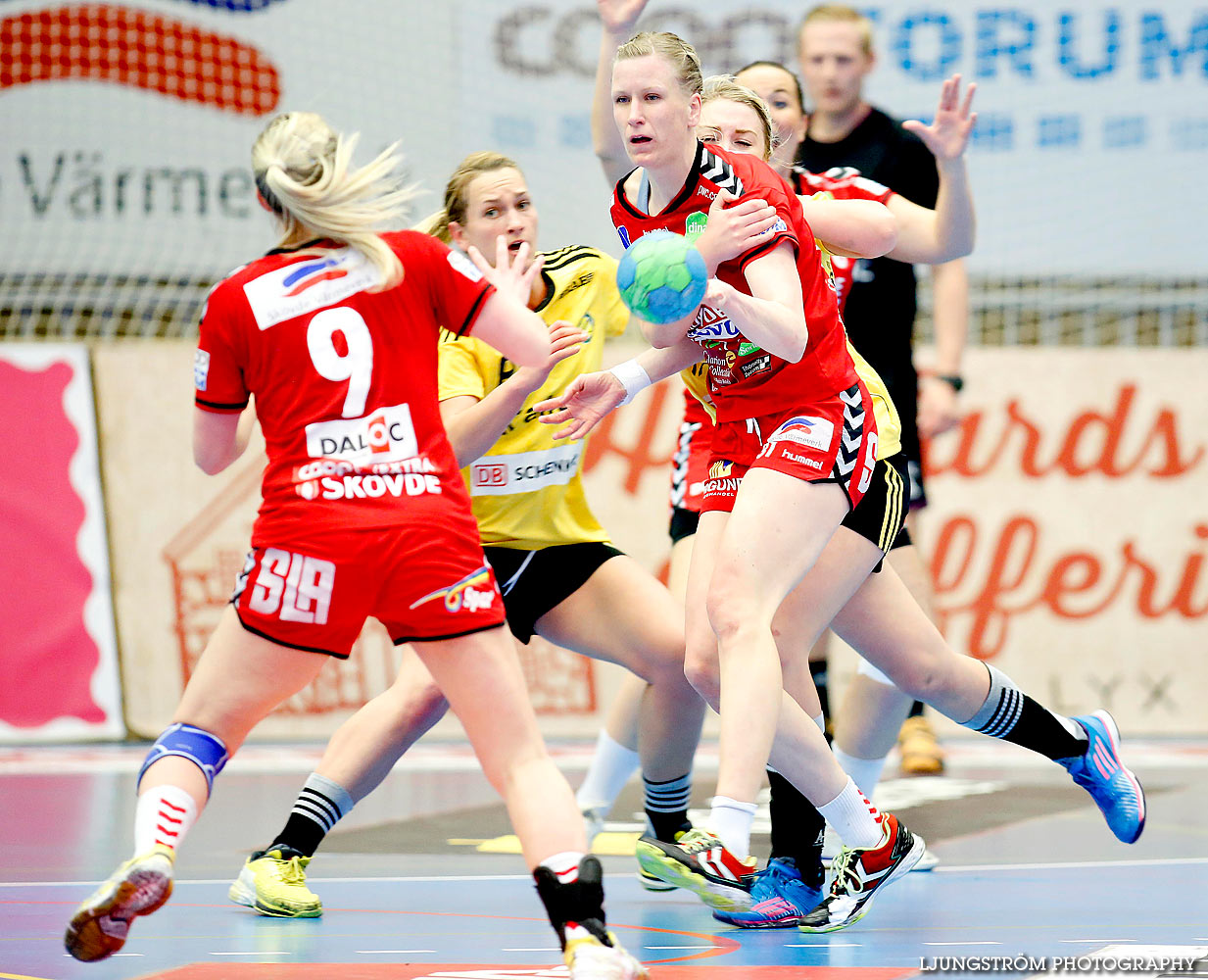 Skövde HF-IK Sävehof 1/2-final 4 24-32,dam,Arena Skövde,Skövde,Sverige,Handboll,,2015,135989