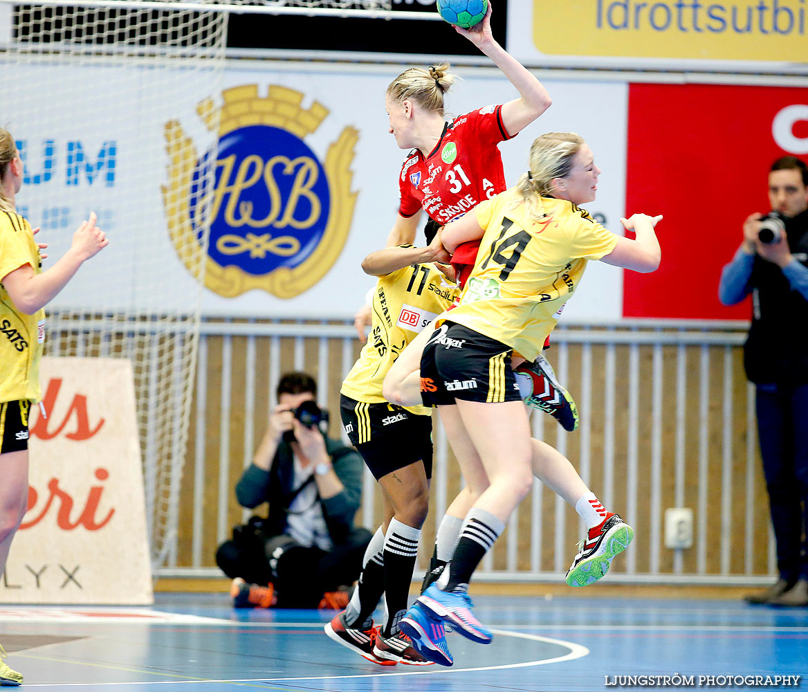 Skövde HF-IK Sävehof 1/2-final 4 24-32,dam,Arena Skövde,Skövde,Sverige,Handboll,,2015,135991