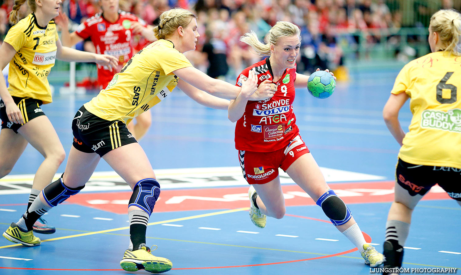 Skövde HF-IK Sävehof 1/2-final 4 24-32,dam,Arena Skövde,Skövde,Sverige,Handboll,,2015,136004