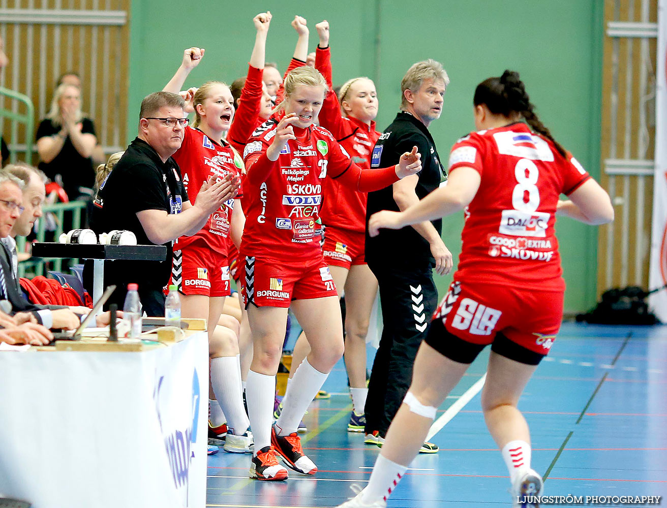 Skövde HF-IK Sävehof 1/2-final 4 24-32,dam,Arena Skövde,Skövde,Sverige,Handboll,,2015,136009