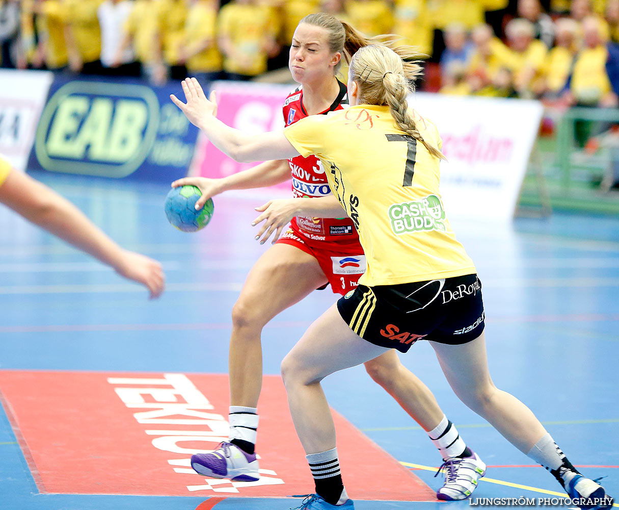 Skövde HF-IK Sävehof 1/2-final 4 24-32,dam,Arena Skövde,Skövde,Sverige,Handboll,,2015,136013