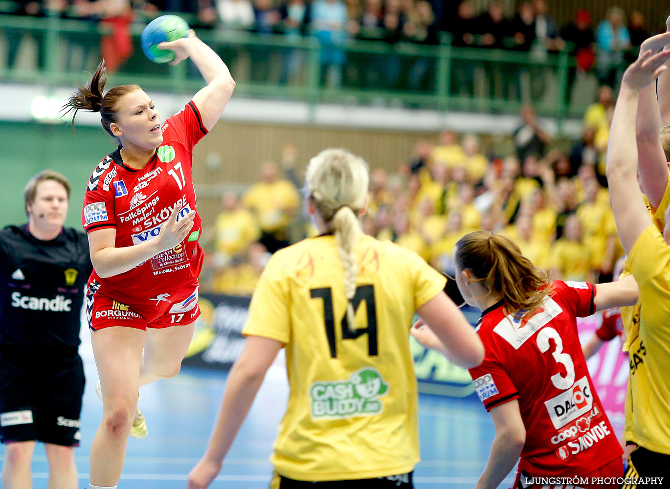 Skövde HF-IK Sävehof 1/2-final 4 24-32,dam,Arena Skövde,Skövde,Sverige,Handboll,,2015,136014