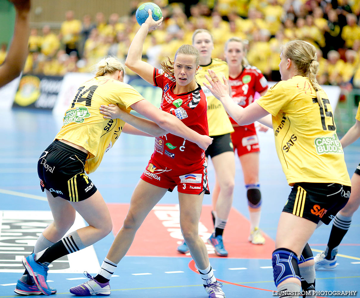 Skövde HF-IK Sävehof 1/2-final 4 24-32,dam,Arena Skövde,Skövde,Sverige,Handboll,,2015,136015