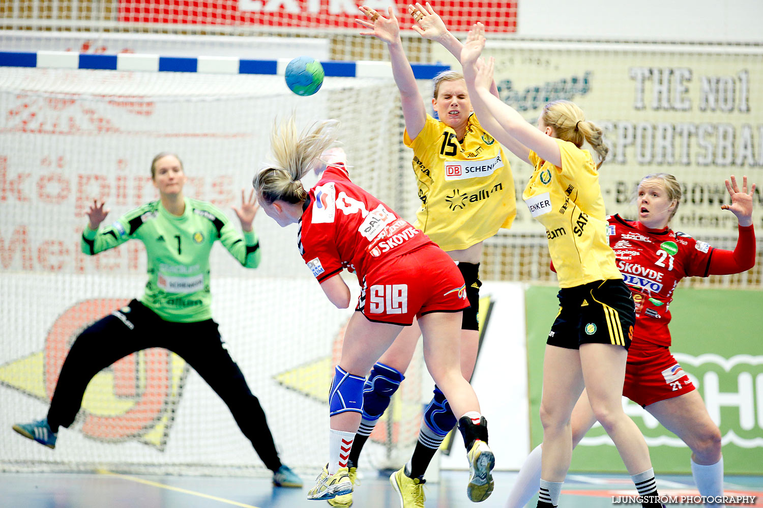 Skövde HF-IK Sävehof 1/2-final 4 24-32,dam,Arena Skövde,Skövde,Sverige,Handboll,,2015,136066