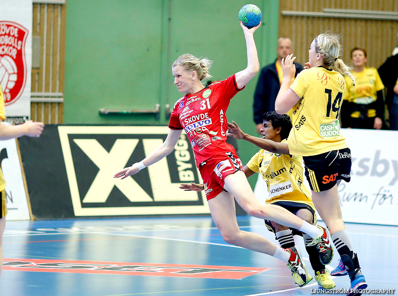 Skövde HF-IK Sävehof 1/2-final 4 24-32,dam,Arena Skövde,Skövde,Sverige,Handboll,,2015,136084