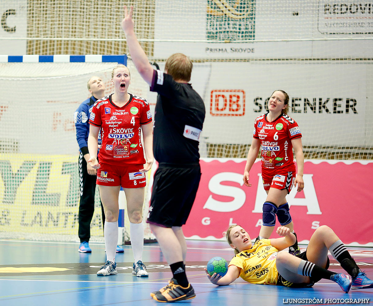 Skövde HF-IK Sävehof 1/2-final 4 24-32,dam,Arena Skövde,Skövde,Sverige,Handboll,,2015,136092