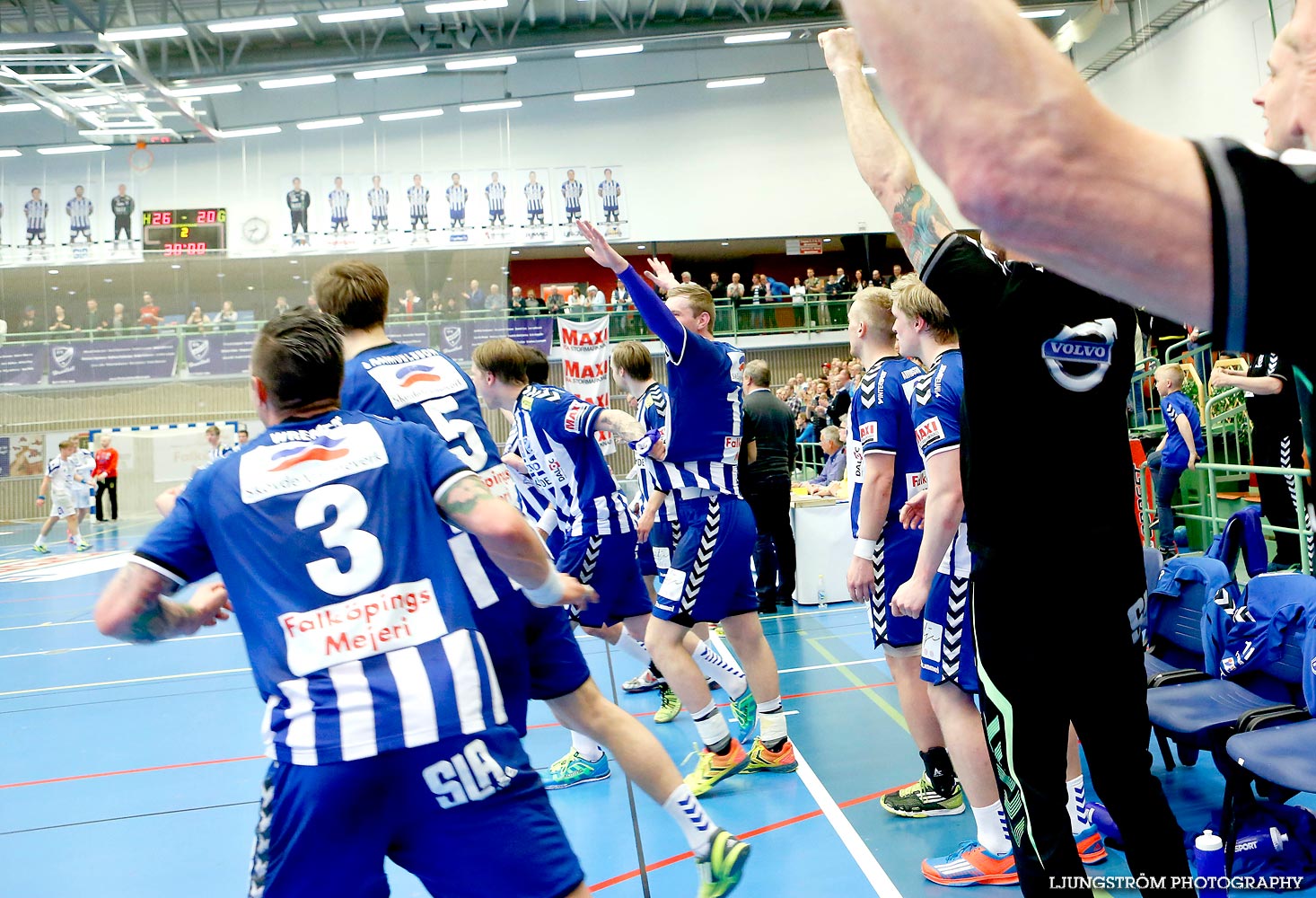 IFK Skövde HK-HK Aranäs 26-20,herr,Arena Skövde,Skövde,Sverige,Handboll,,2015,119179