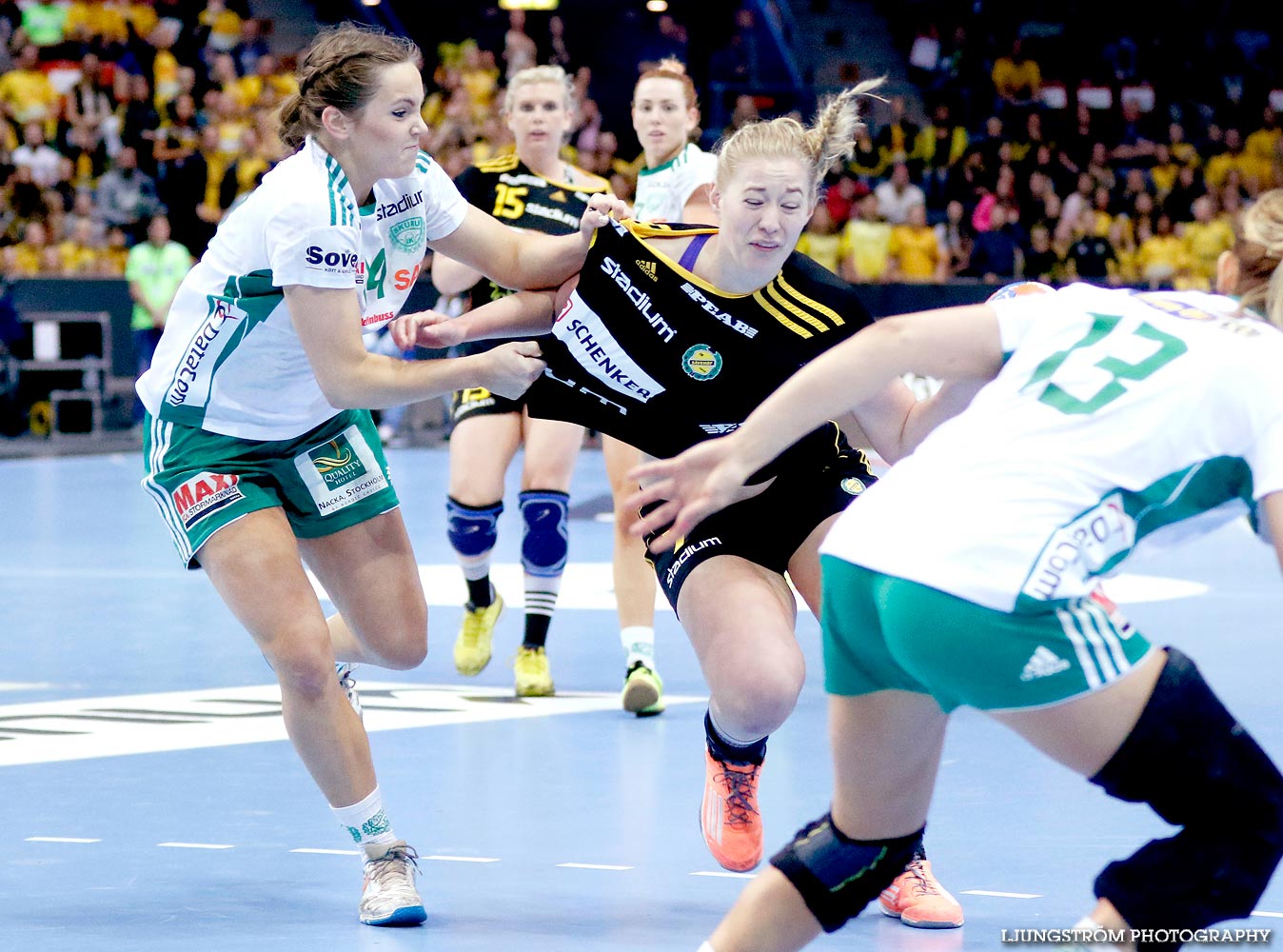 IK Sävehof-Skuru IK SM-FINAL Damer 33-30,dam,Scandinavium,Göteborg,Sverige,Handboll,,2015,117586