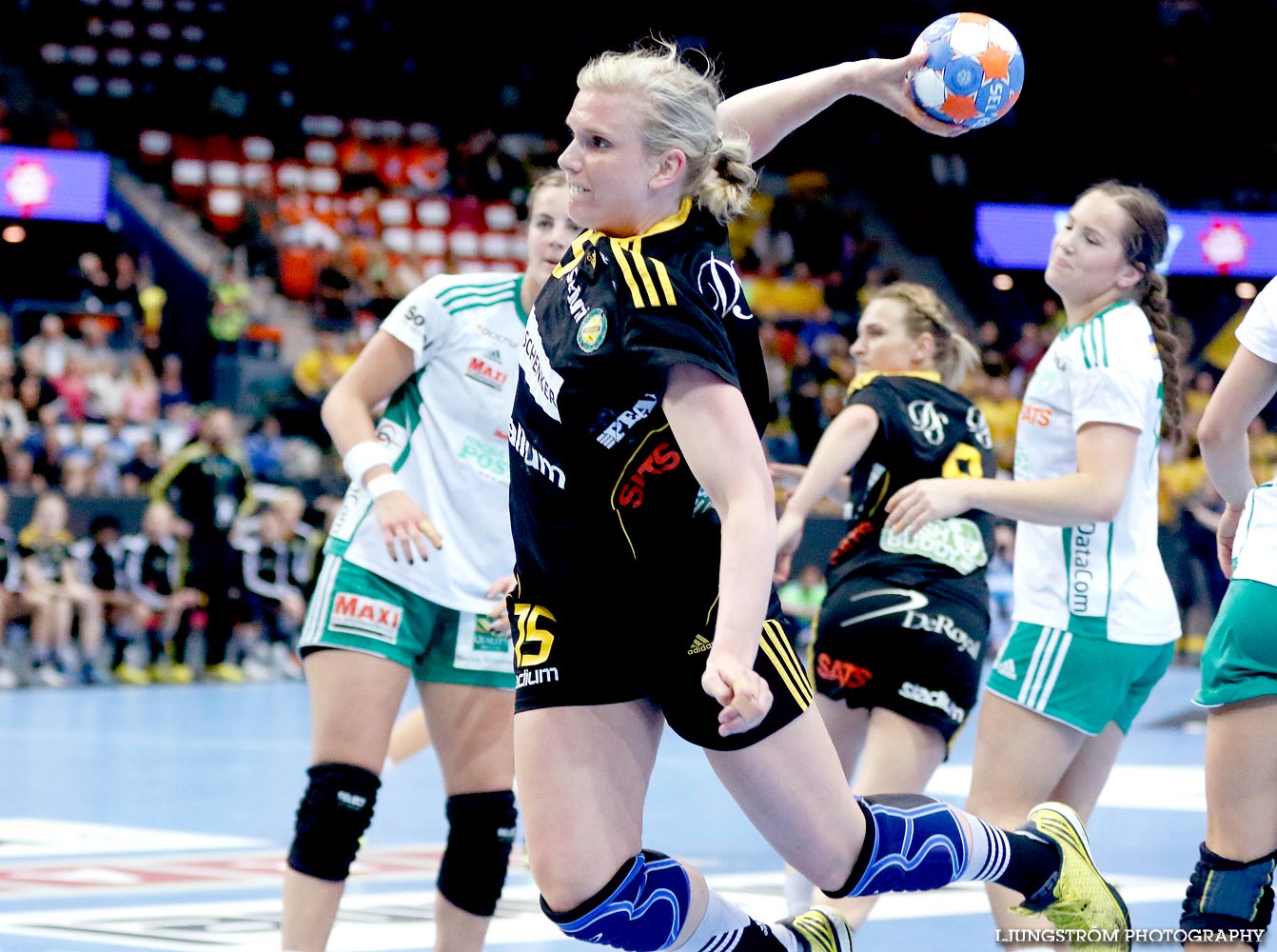 IK Sävehof-Skuru IK SM-FINAL Damer 33-30,dam,Scandinavium,Göteborg,Sverige,Handboll,,2015,117601