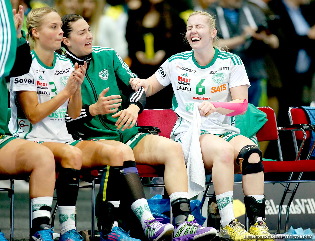 IK Sävehof-Skuru IK SM-FINAL Damer 33-30,dam,Scandinavium,Göteborg,Sverige,Handboll,,2015,117665