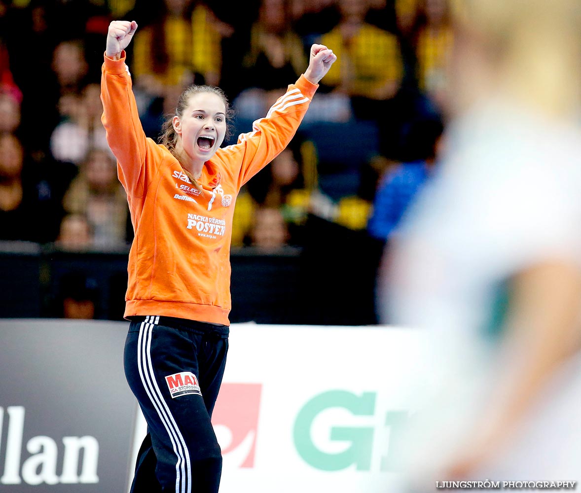 IK Sävehof-Skuru IK SM-FINAL Damer 33-30,dam,Scandinavium,Göteborg,Sverige,Handboll,,2015,117685