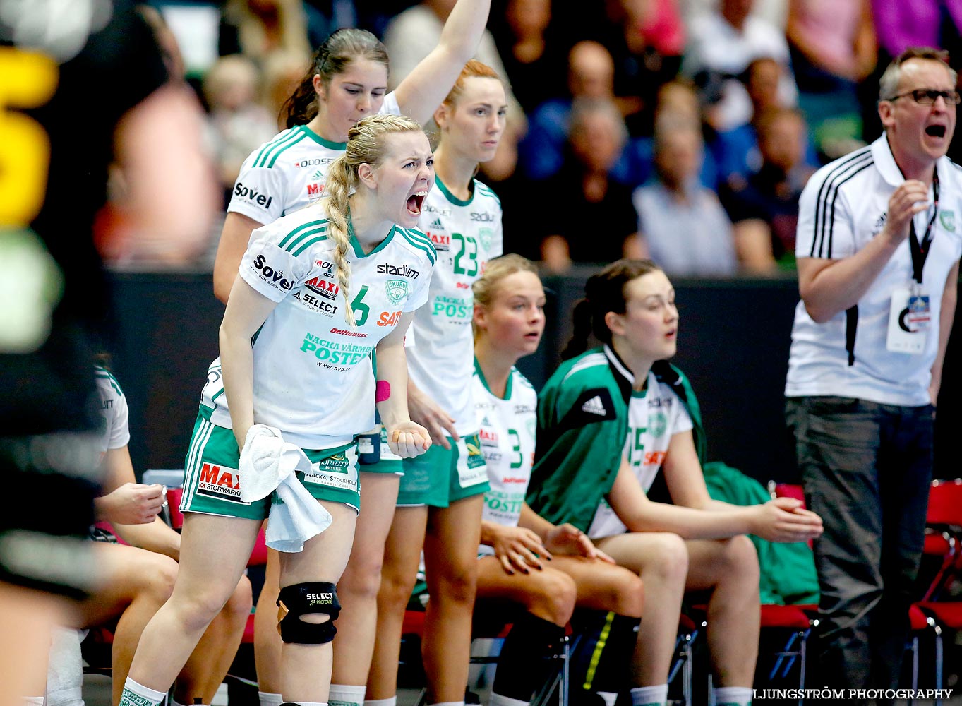 IK Sävehof-Skuru IK SM-FINAL Damer 33-30,dam,Scandinavium,Göteborg,Sverige,Handboll,,2015,117742