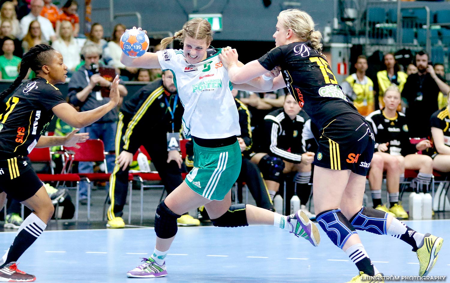 IK Sävehof-Skuru IK SM-FINAL Damer 33-30,dam,Scandinavium,Göteborg,Sverige,Handboll,,2015,117765