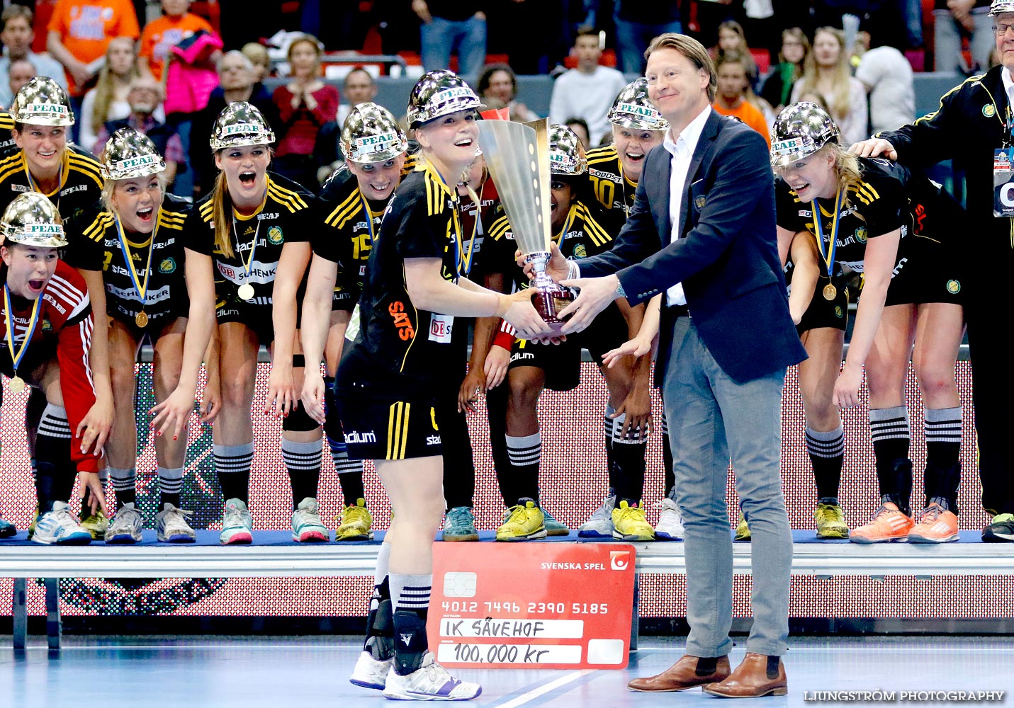 IK Sävehof-Skuru IK SM-FINAL Damer 33-30,dam,Scandinavium,Göteborg,Sverige,Handboll,,2015,117884