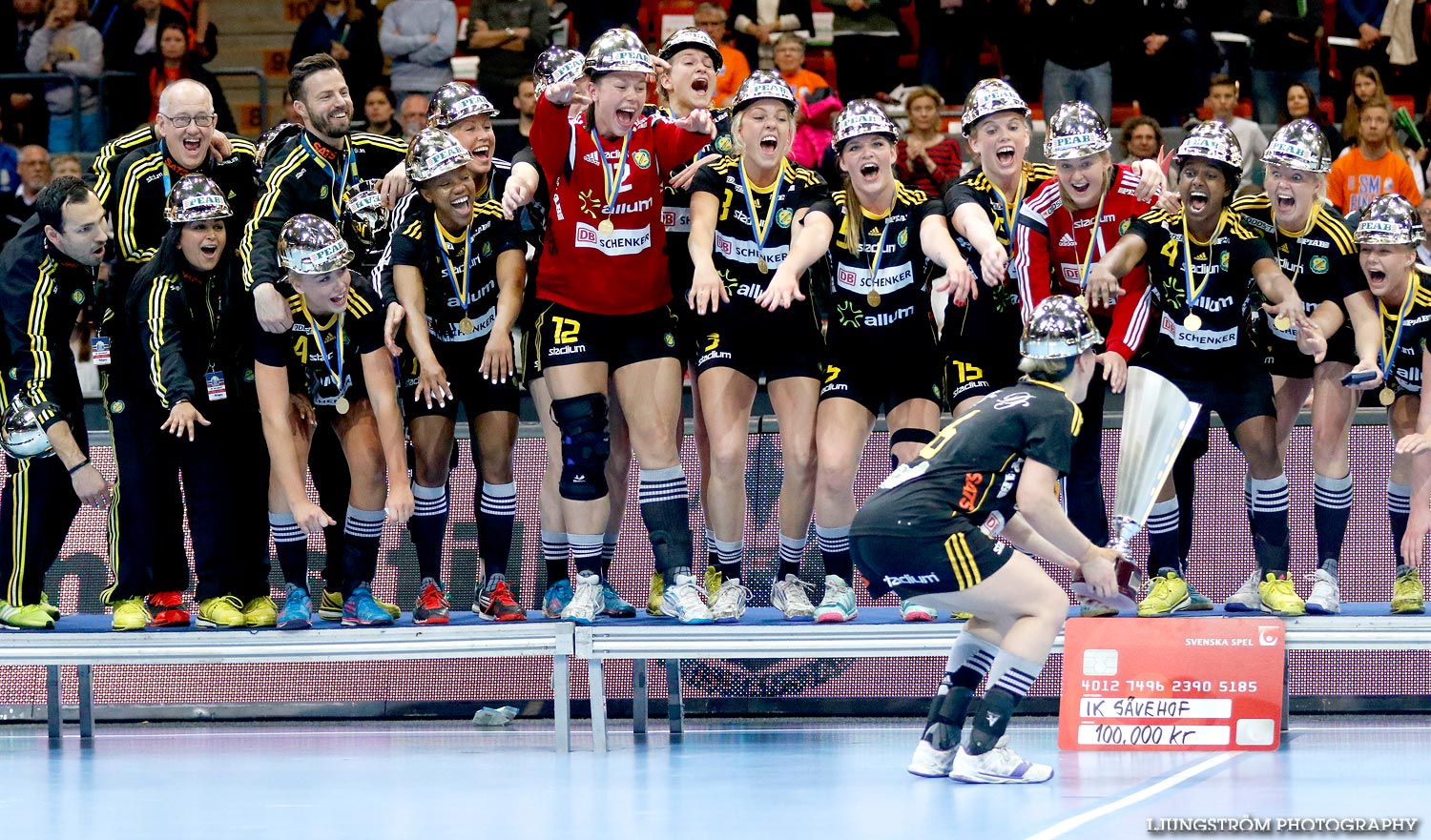 IK Sävehof-Skuru IK SM-FINAL Damer 33-30,dam,Scandinavium,Göteborg,Sverige,Handboll,,2015,117886