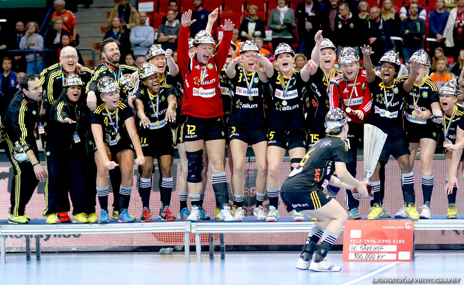 IK Sävehof-Skuru IK SM-FINAL Damer 33-30,dam,Scandinavium,Göteborg,Sverige,Handboll,,2015,117887