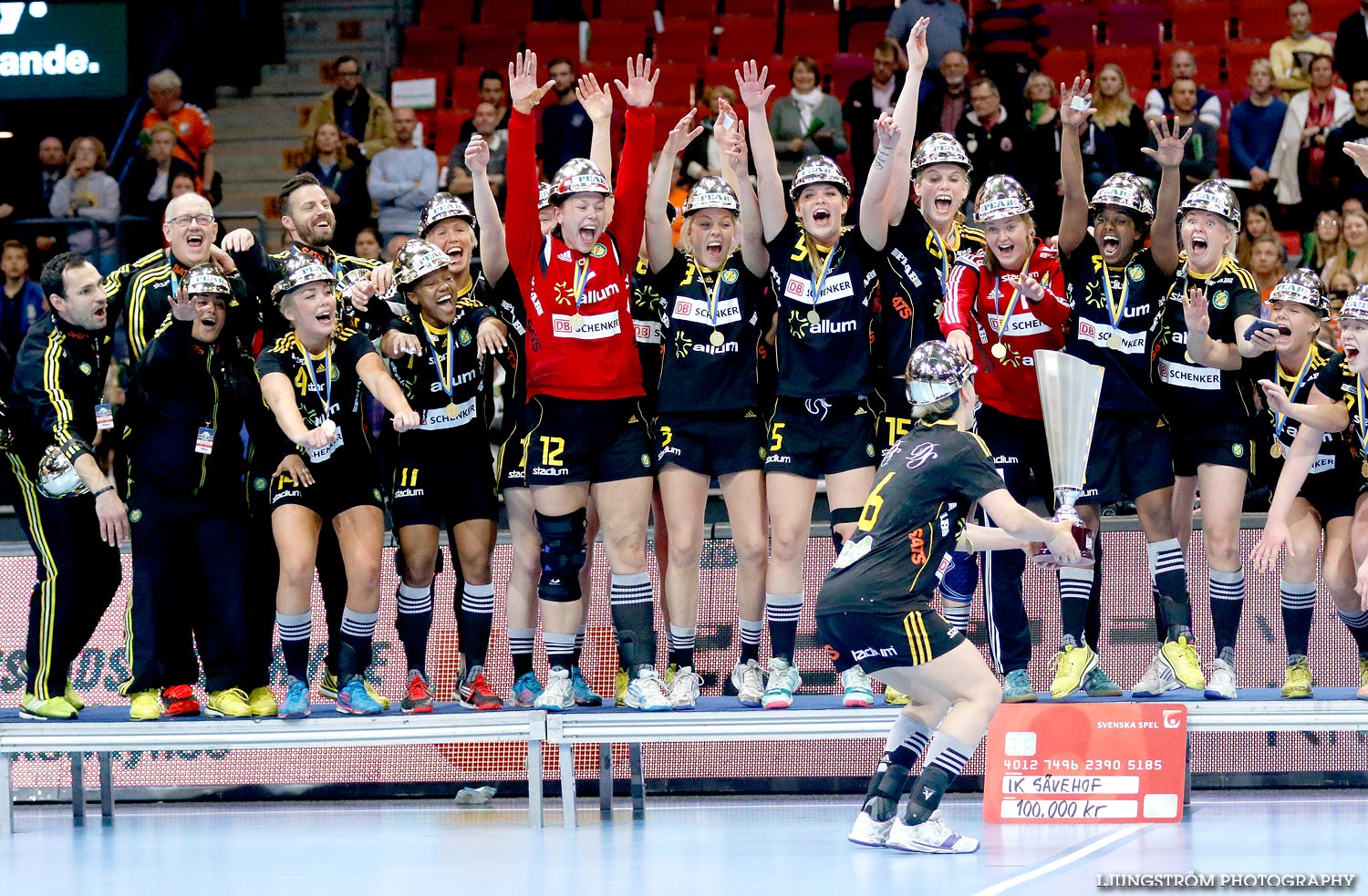 IK Sävehof-Skuru IK SM-FINAL Damer 33-30,dam,Scandinavium,Göteborg,Sverige,Handboll,,2015,117888