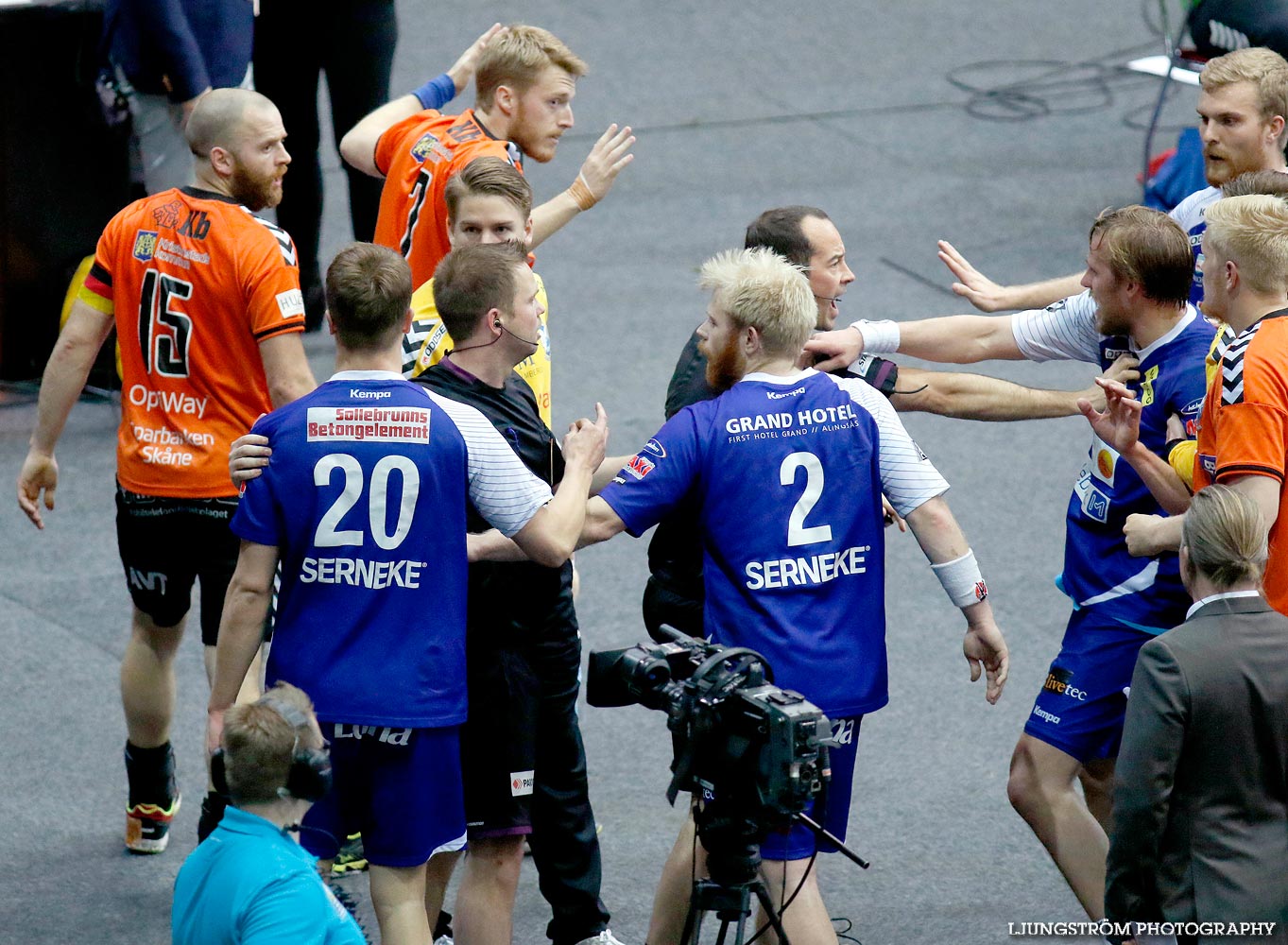 IFK Kristianstad-Alingsås HK SM-FINAL Herrar 28-25,herr,Scandinavium,Göteborg,Sverige,Handboll,,2015,118149