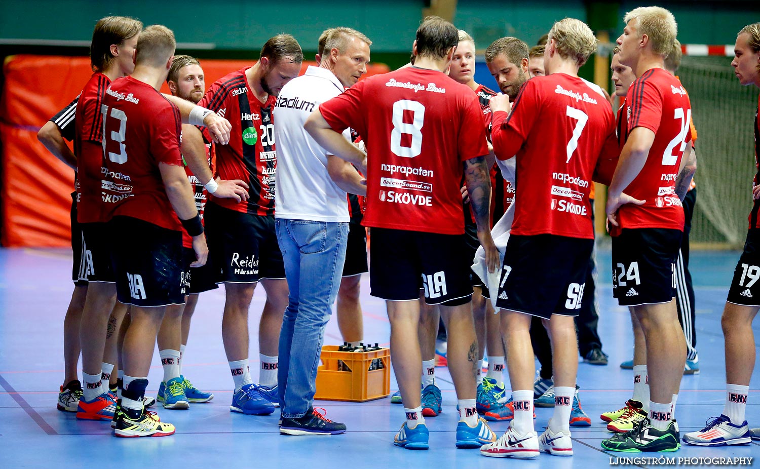 Träningsmatch HK Country-IFK Skövde HK 24-24,herr,Skövde Idrottshall,Skövde,Sverige,Handboll,,2015,120458