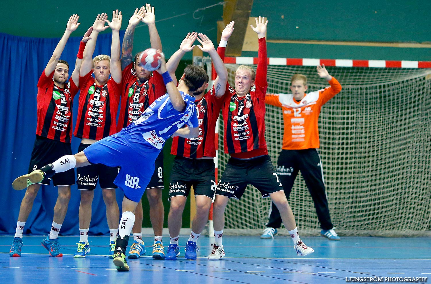 Träningsmatch HK Country-IFK Skövde HK 24-24,herr,Skövde Idrottshall,Skövde,Sverige,Handboll,,2015,120523