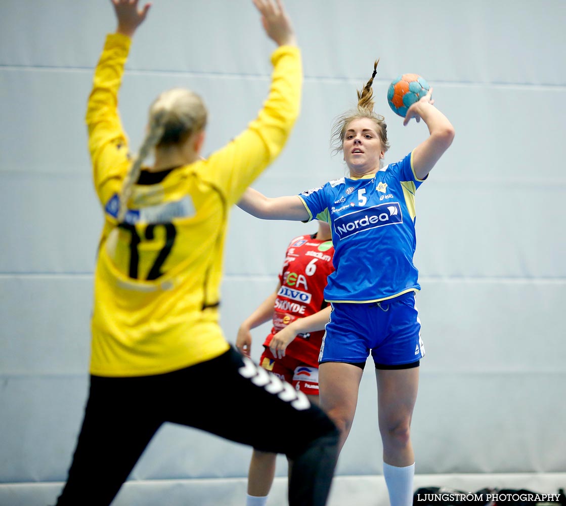 Annliz Cup Elit Baekkelaget SK-HF Somby Skövde Vit 47-19,dam,Arena Skövde,Skövde,Sverige,Annliz Cup 2015,Handboll,2015,121110